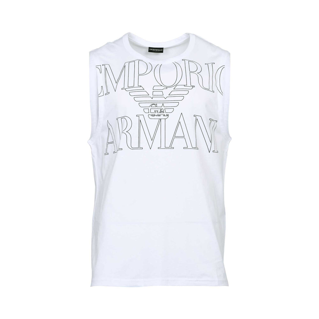 Emporio Armani Men's Logo Sleeveless T-Shirt