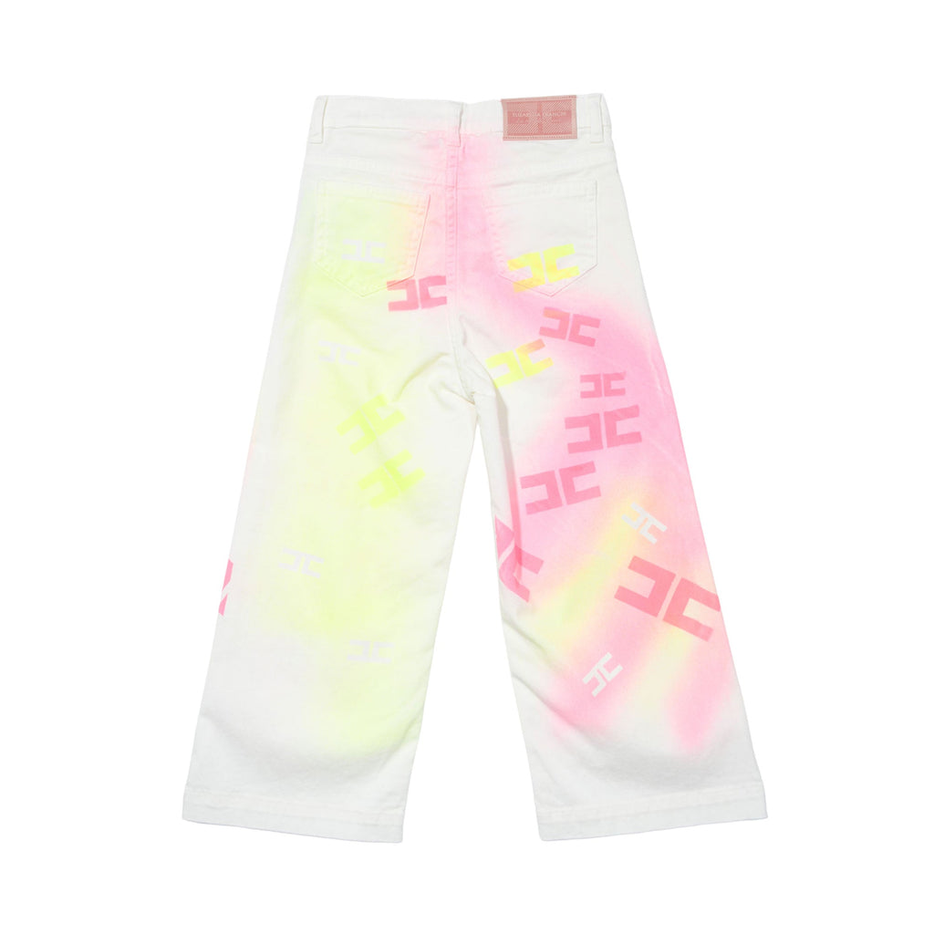 Elisabetta Franchi Kids Girl's Multicolor T-Shirt & Trousers Set