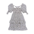 Elisabetta Franchi Kids Girl's White & Black Dress