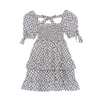 Elisabetta Franchi Kids Girl's White & Black Dress