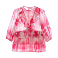 Elisabetta Franchi Kids Girl's Pink & White Dress