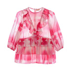 Elisabetta Franchi Kids Girl's Pink & White Dress