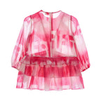 Elisabetta Franchi Kids Girl's Pink & White Dress