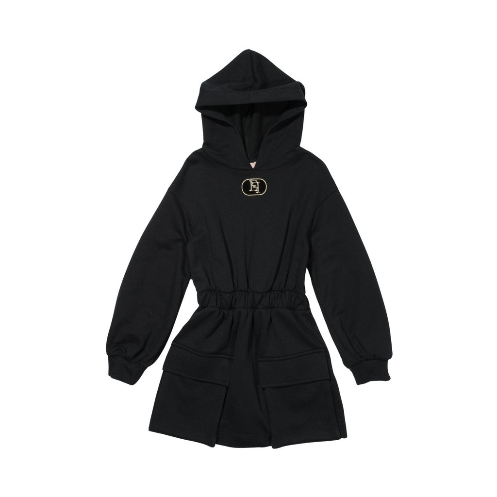 Elisabetta Franchi Kids Girl's Black Dress