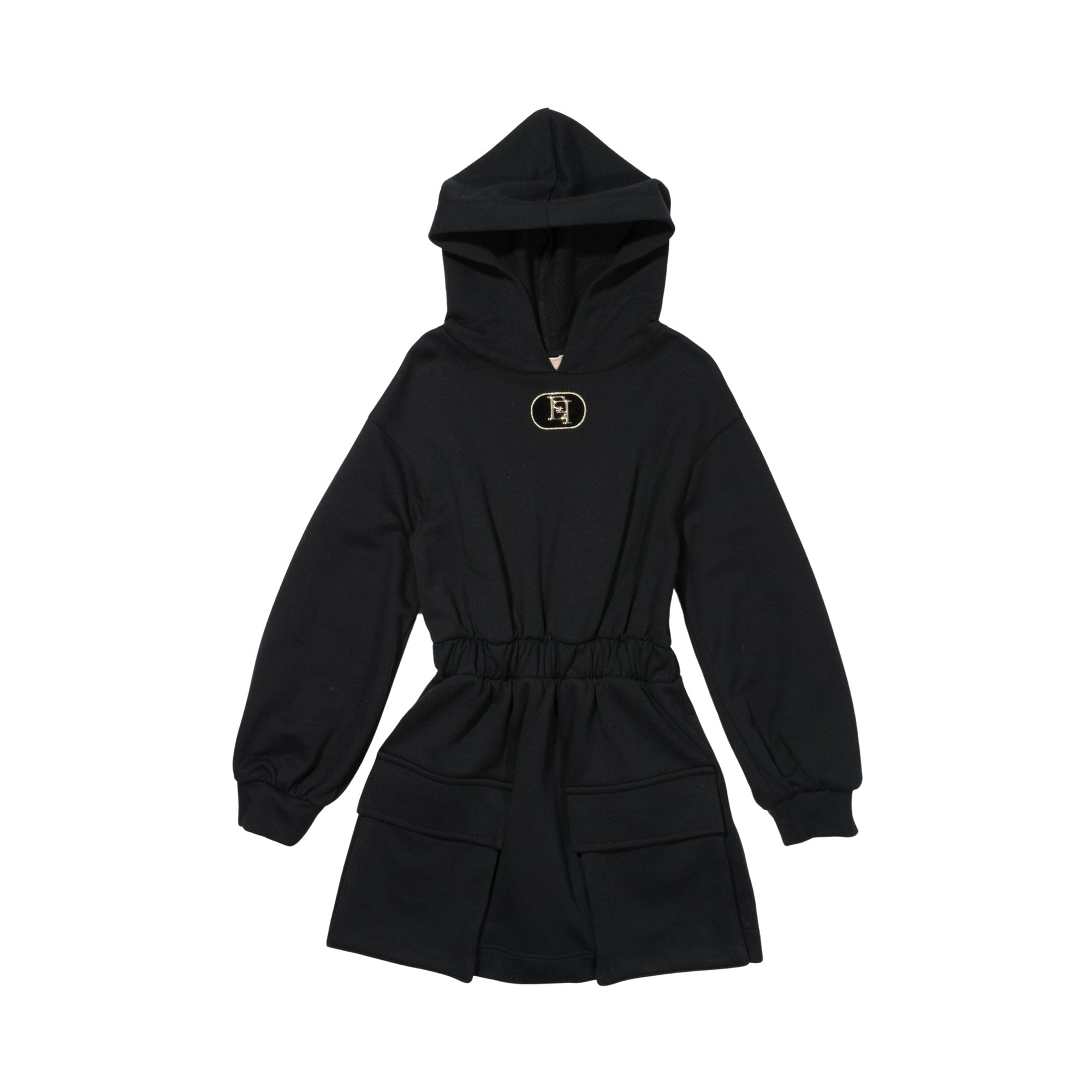 Elisabetta Franchi Kids Girl's Black Dress