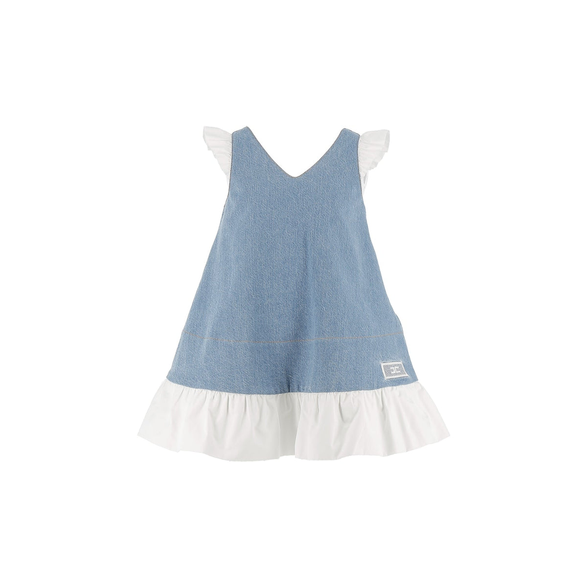 Elisabetta Franchi Kids Girl's Denim Dress