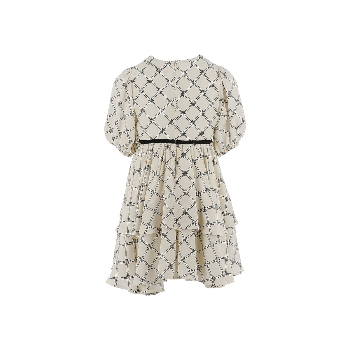 Elisabetta Franchi Kids Girl's Black & White Dress