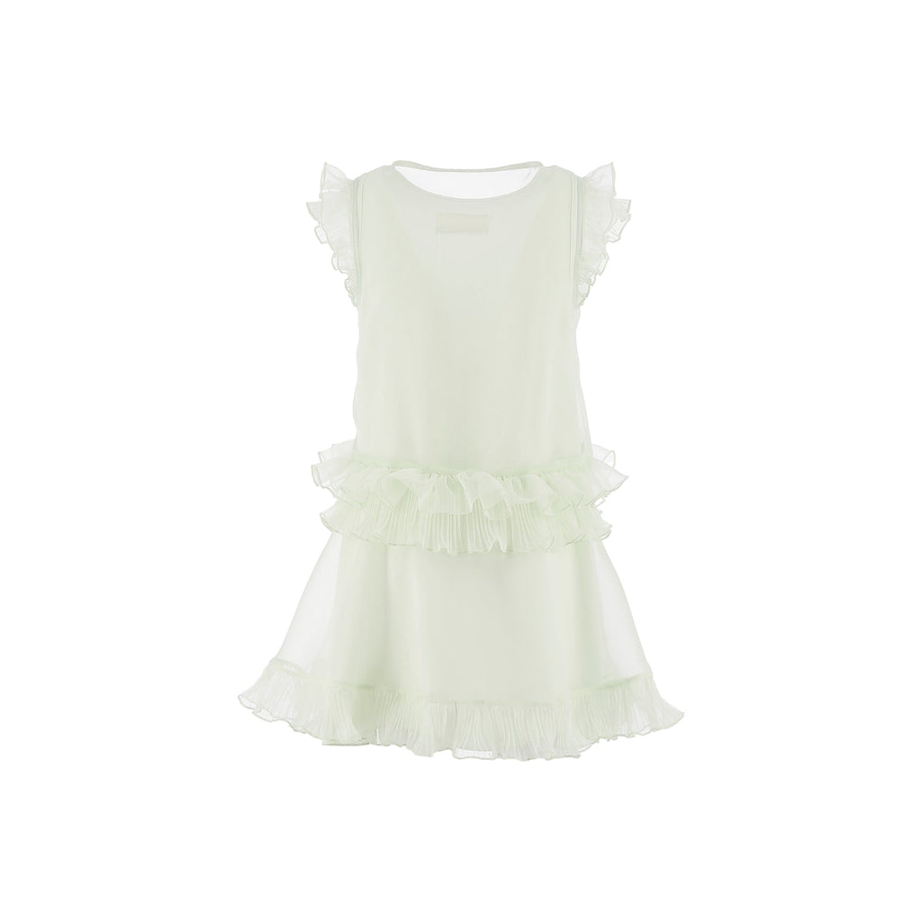 Elisabetta Franchi Kids Girl's White Dress