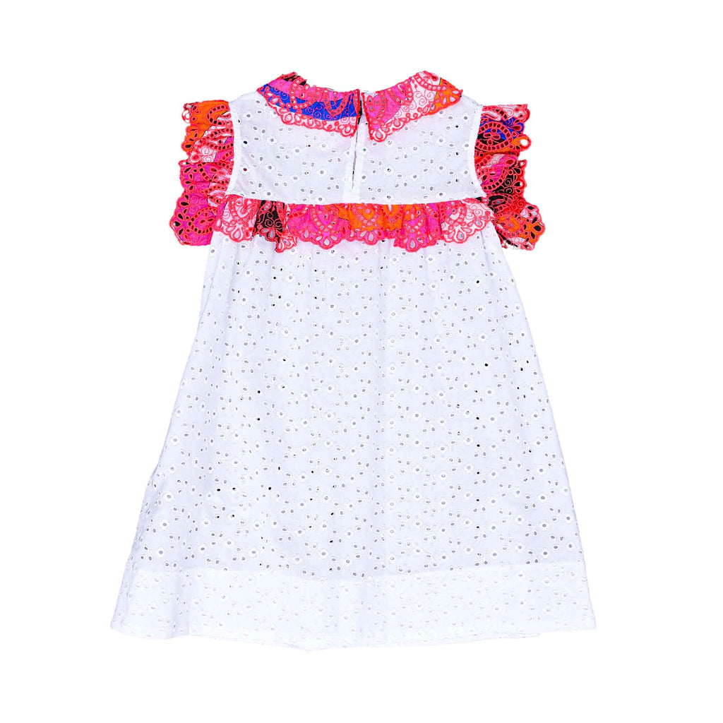 Emilio Pucci Kids Girl's White  Dress