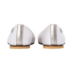 Elie Saab Kids Girl's White & Gold Ballerina