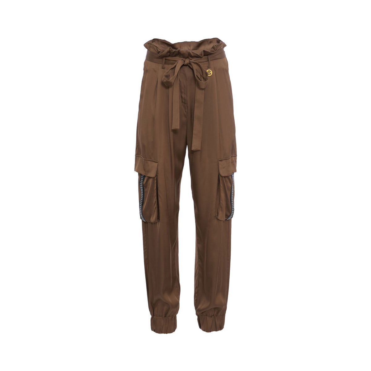 Gaelle Women's Marrone Biscotto Pant
