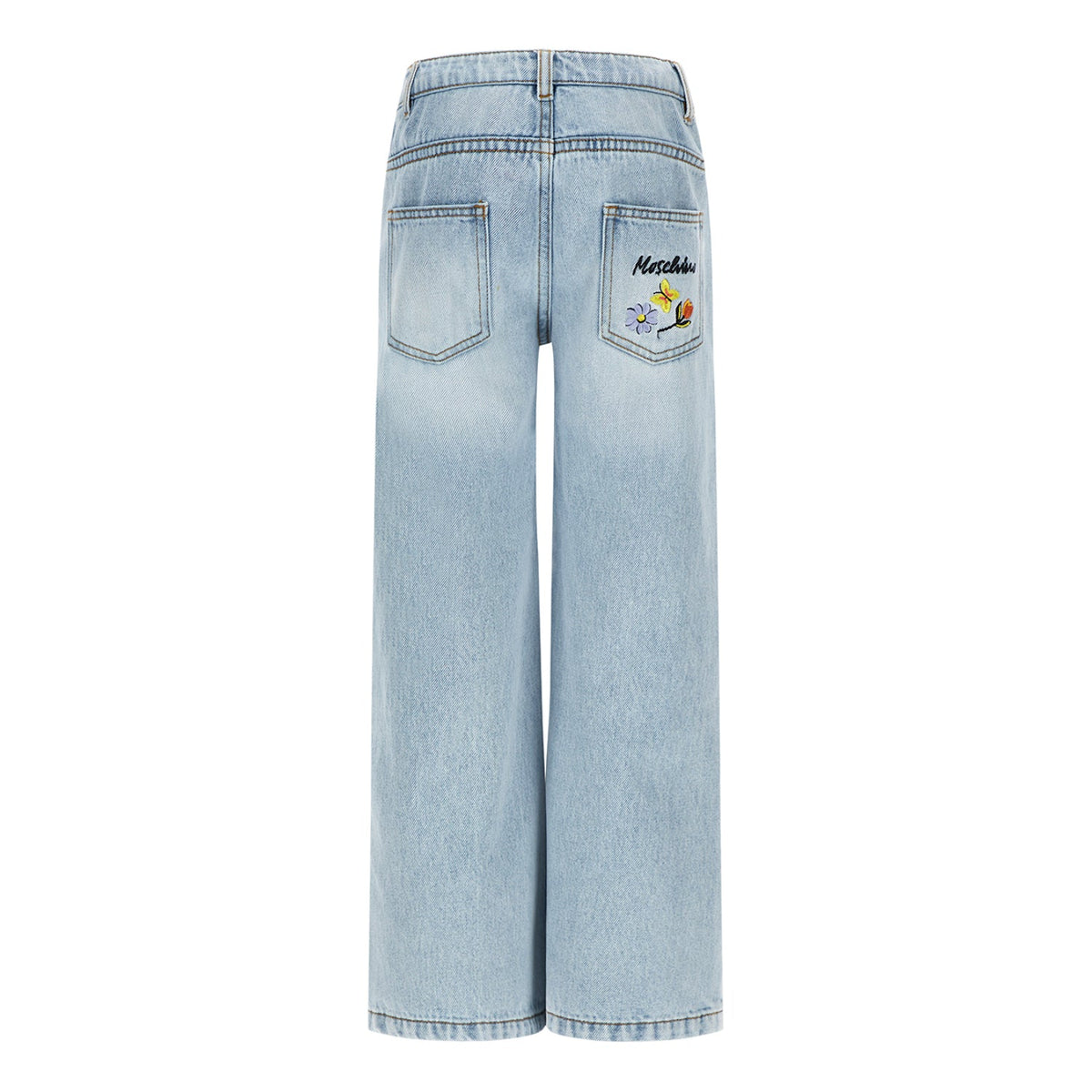 Moschino Kids Girl's Light Blue Jeans