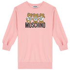 Moschino Kids Girl's Teddy Bear Logo Dress