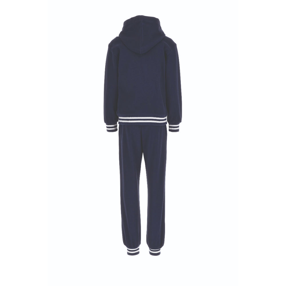 Moschino Kids Boy's Navy Teddy Logo Tracksuit