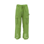Ice Play Women's Green Wide Leg Pant