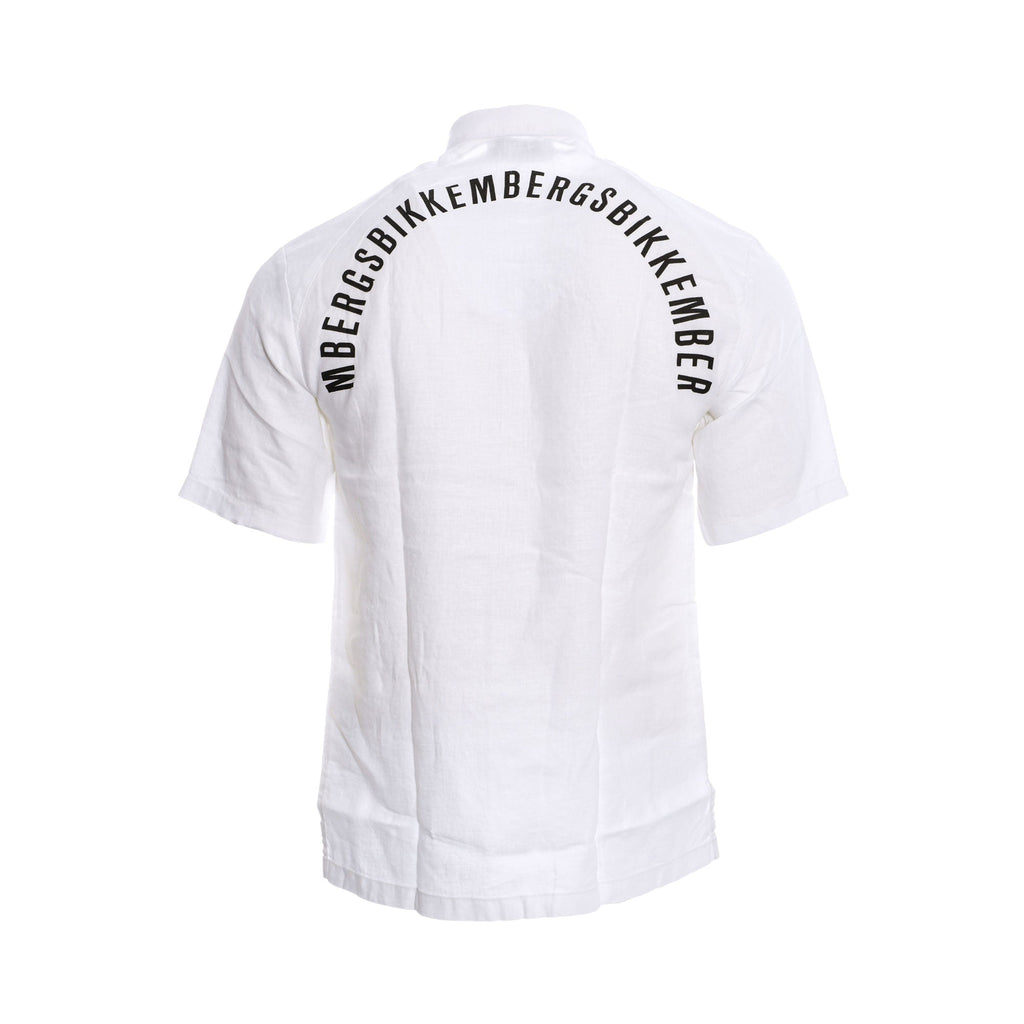 Bikkembergs Men's Casual and Stylish Short Sleeves Shirt