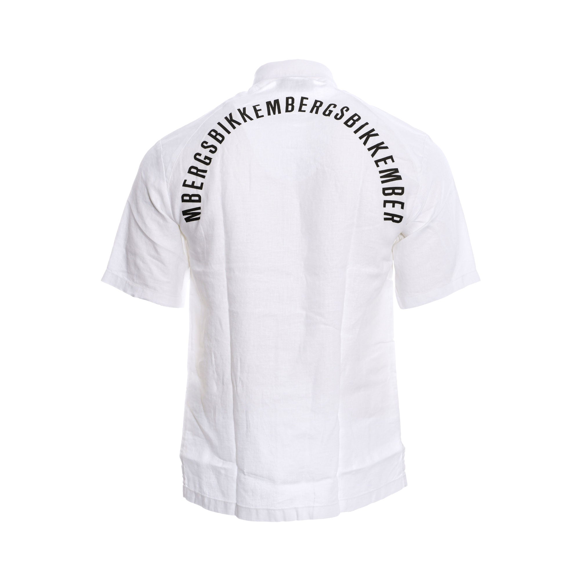 Bikkembergs Men's Casual and Stylish Short Sleeves Shirt