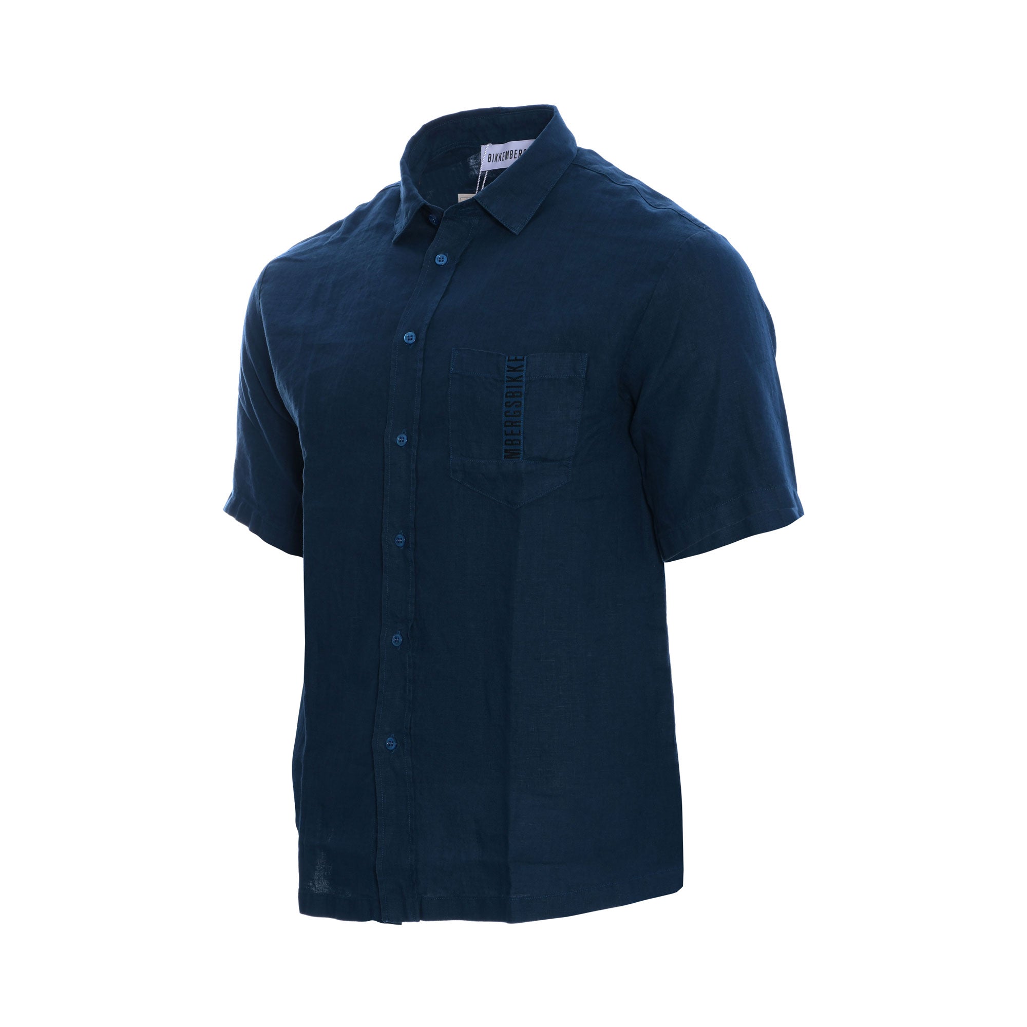 Bikkembergs Men's Casual and Stylish Short Sleeves Shirt