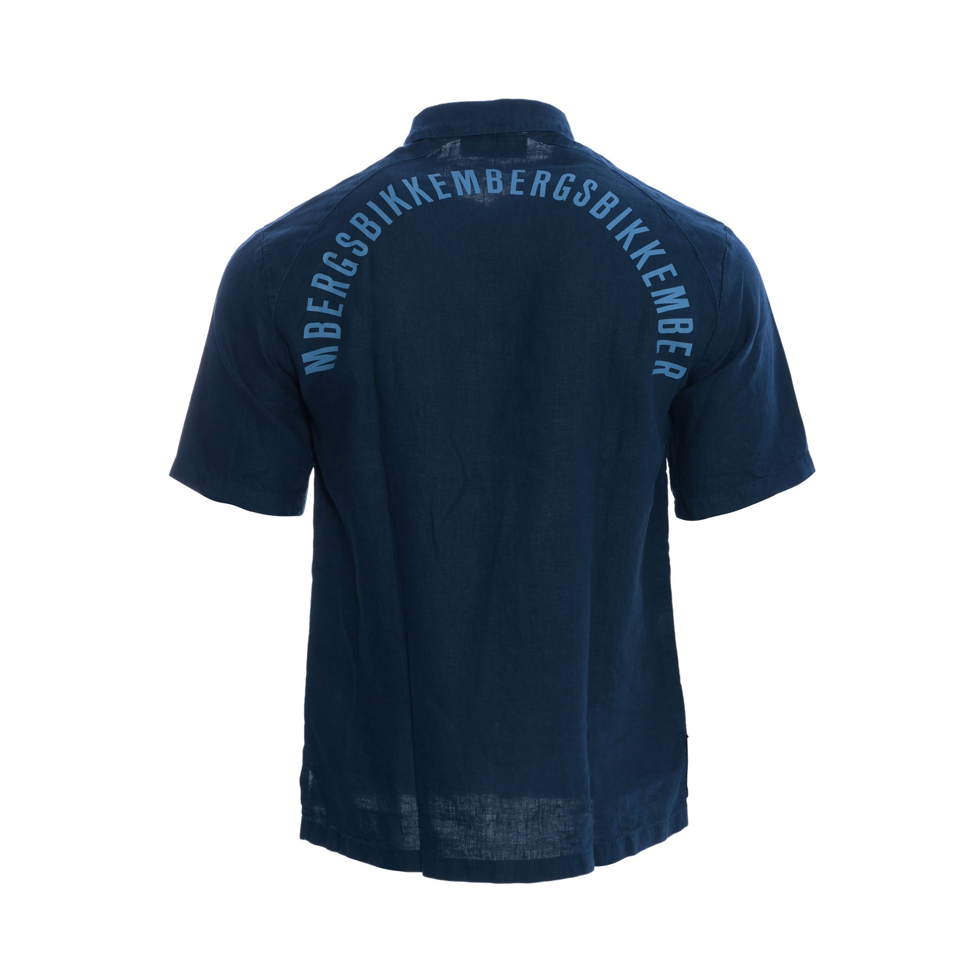 Bikkembergs Men's Casual and Stylish Short Sleeves Shirt