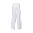 Jijil Women's White Wide Legs Pant