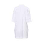 Jijil Women's White Long Blouse
