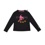 John Richmond Kids Sequins Black T-Shirt