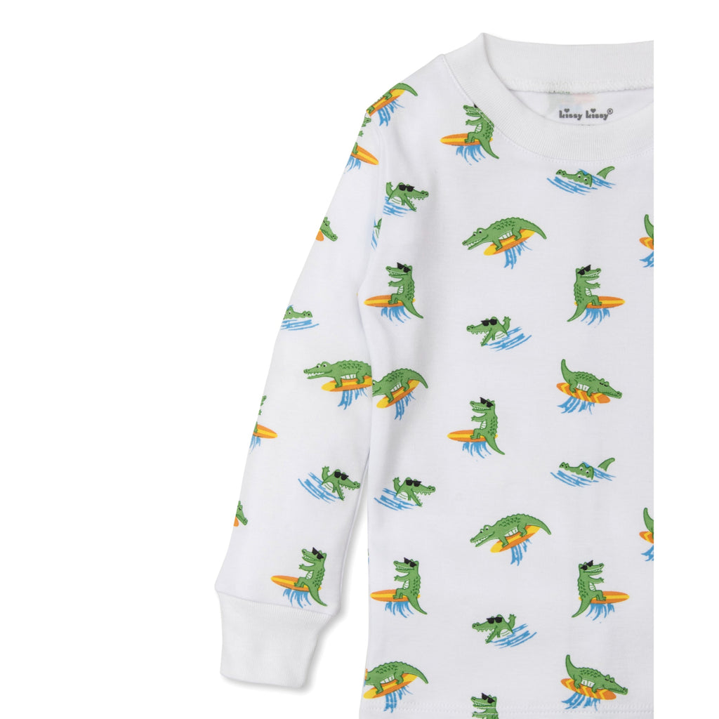 Kissy Kissy Kids Boy's White Pyjama Set