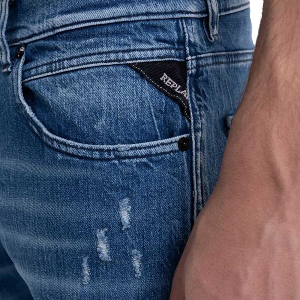 Replay Men's Slim Tapered fit Mickym Jeans
