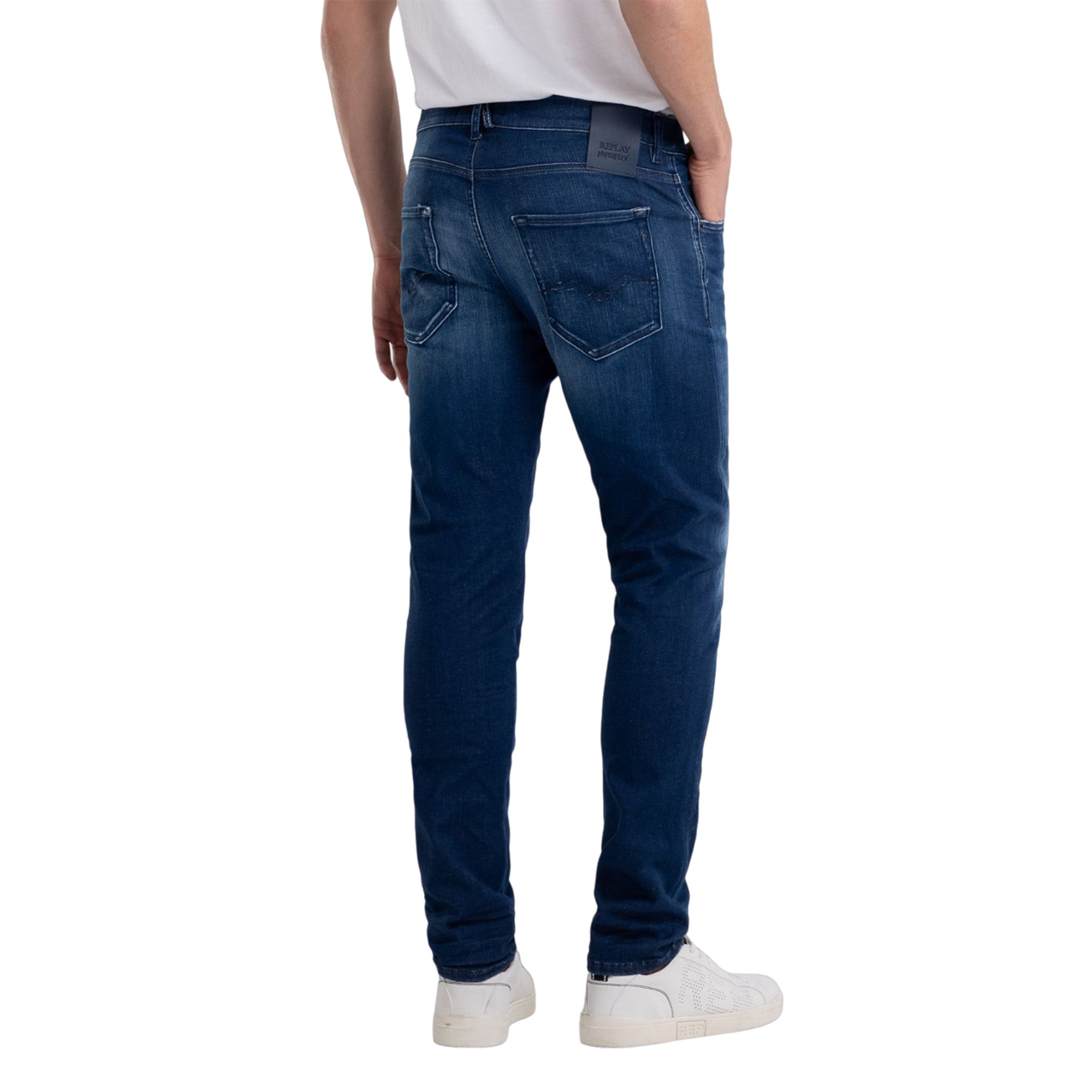 Replay Men's Slim Tapered Fit Mickym Jeans
