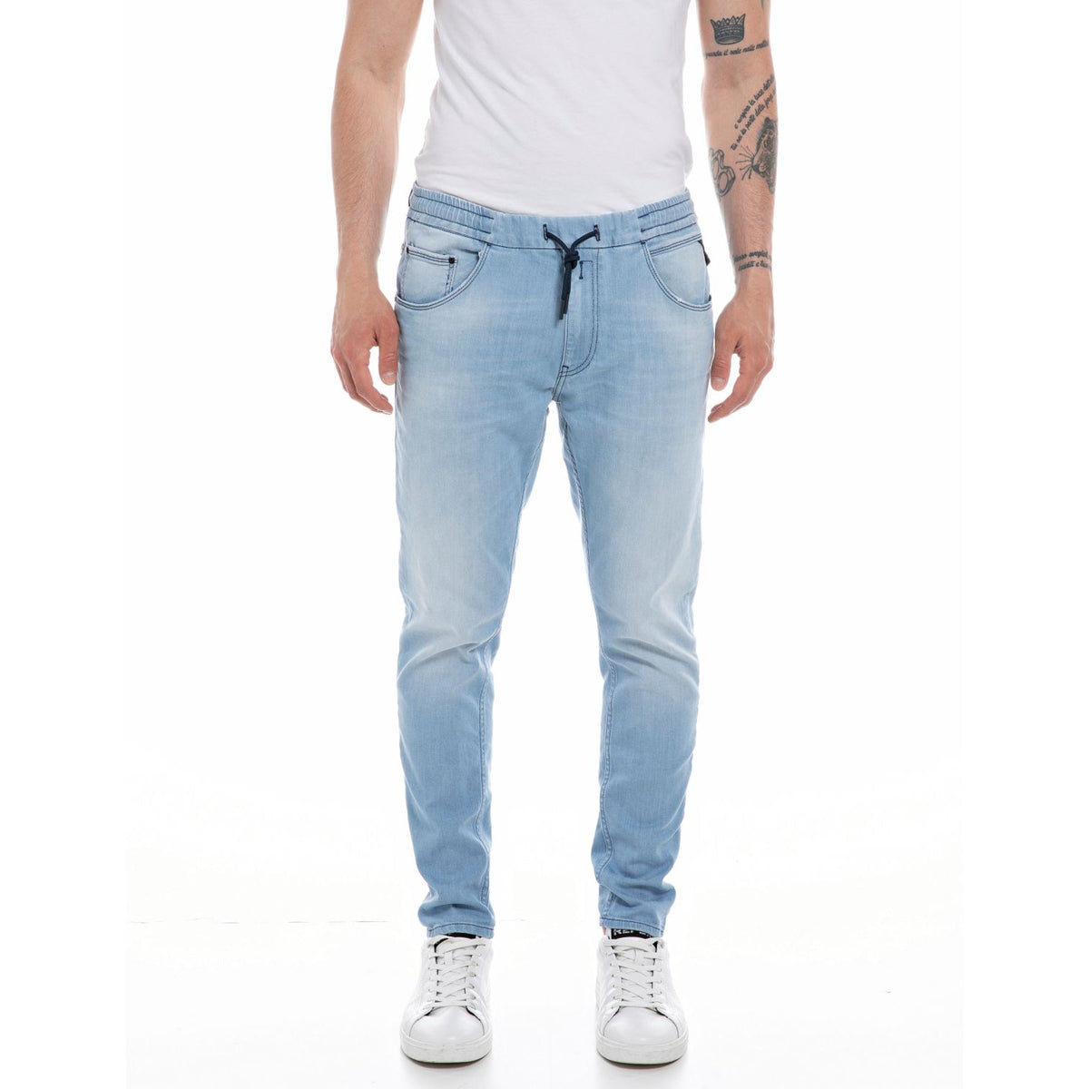 Replay Men's Jogger Fit Milano Jeans