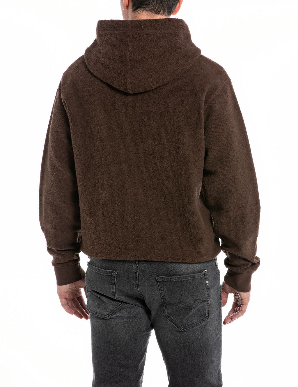 Replay Men's Hoodie with Embroidery