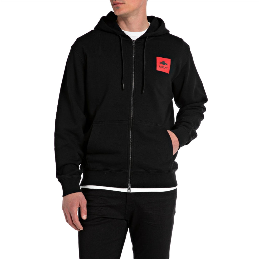 Replay Men's Hoodie with Archive Logo