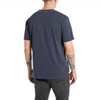 Replay Men's Jersey T-shirt with Embroidered Patch