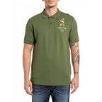 Replay Men's Polo Regular Stretch Cotton Pique Shirt