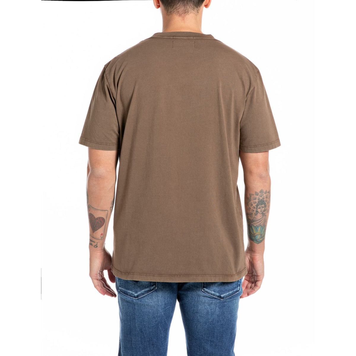 Replay Men's T-shirt With Breast Pocket