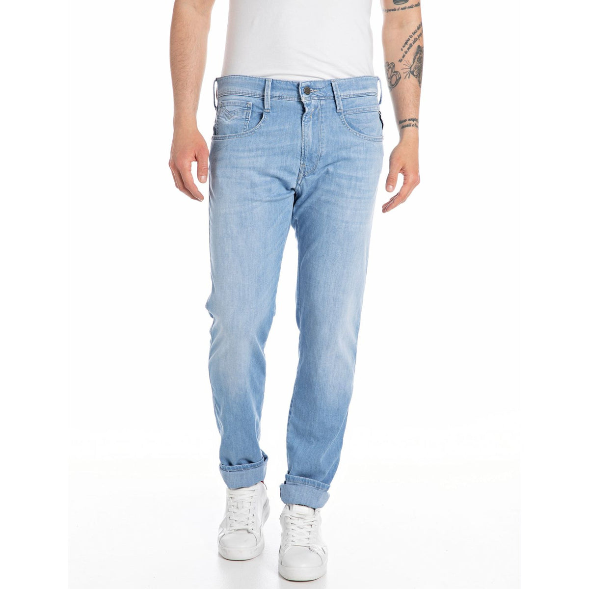 Replay Men's  Slim Fit Anbass Jeans