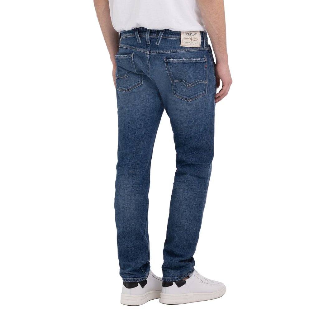 Replay Men's Slim Fit Anbass Jean
