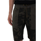Replay Men's Bermuda Shorts in Camouflage Ripstop Cotton