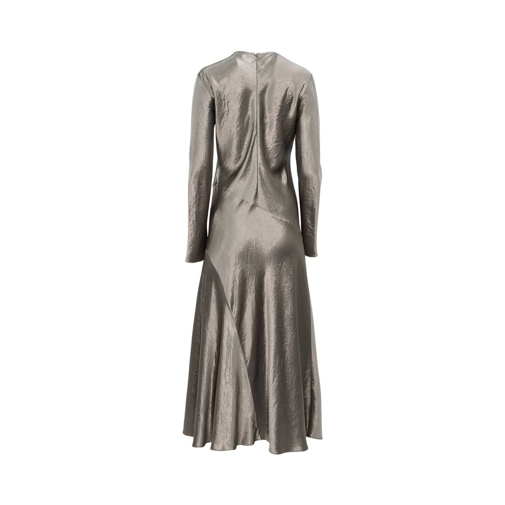 Max Mara Women's Asymmetrical Satin Midi Dress