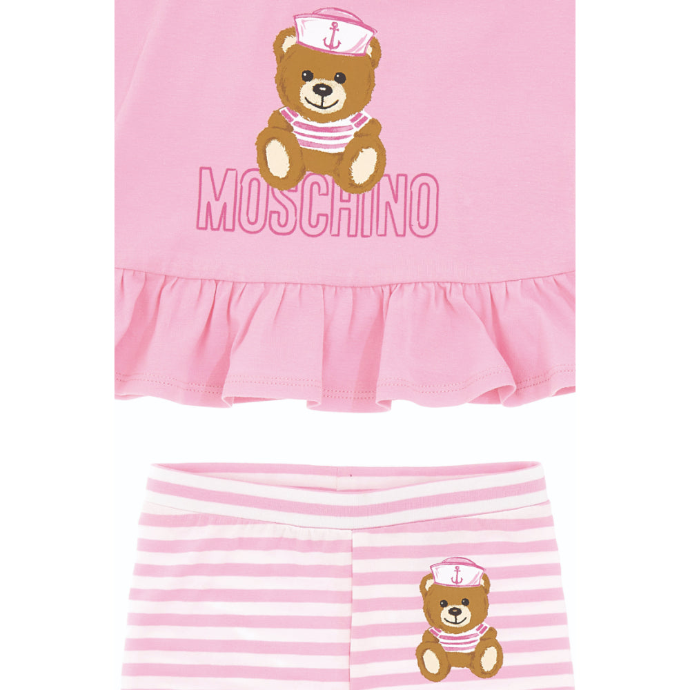 Moschino Kids Baby Girl's T-Shirt & Legging Set