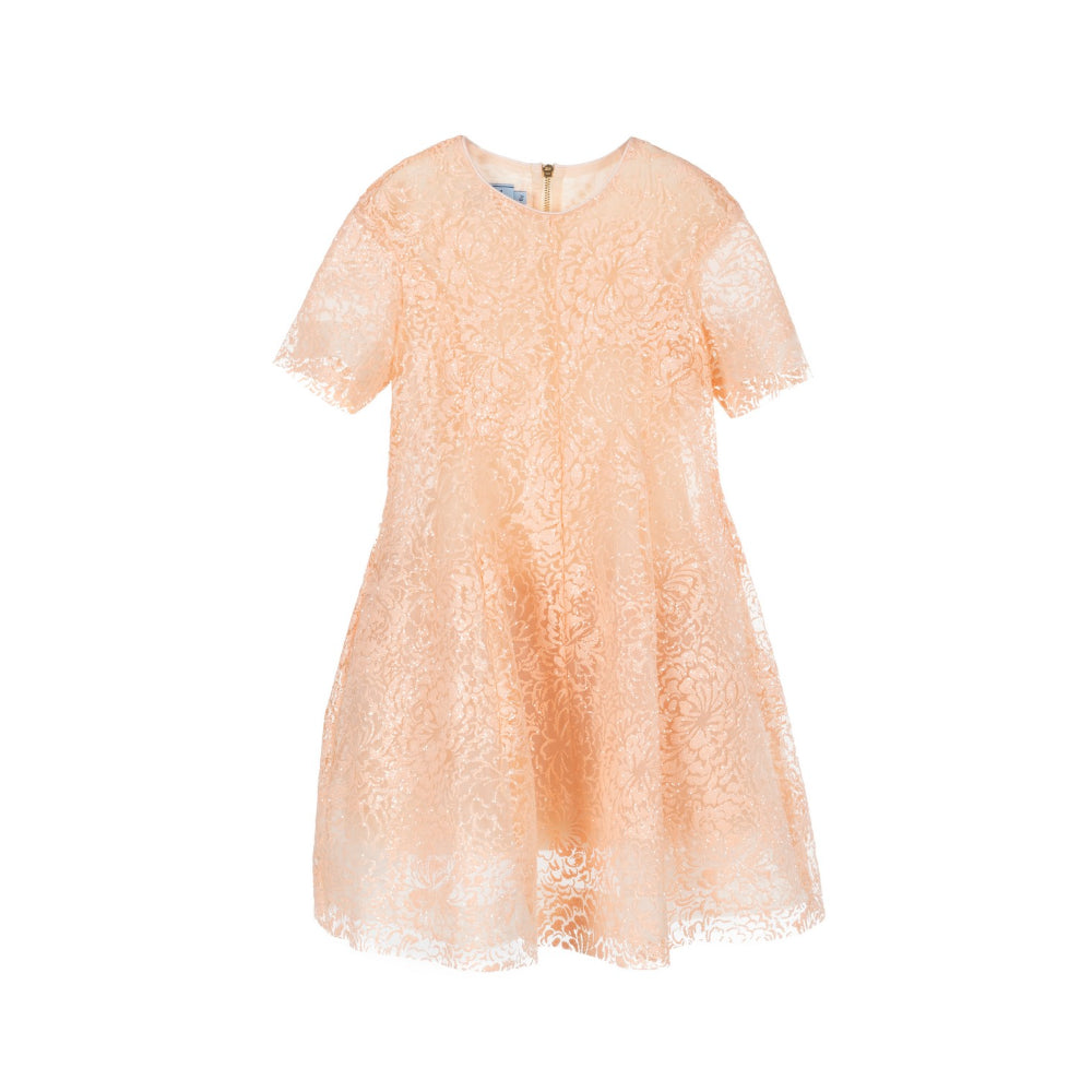 Mimisol Kids Girl's Pink Lace Dress