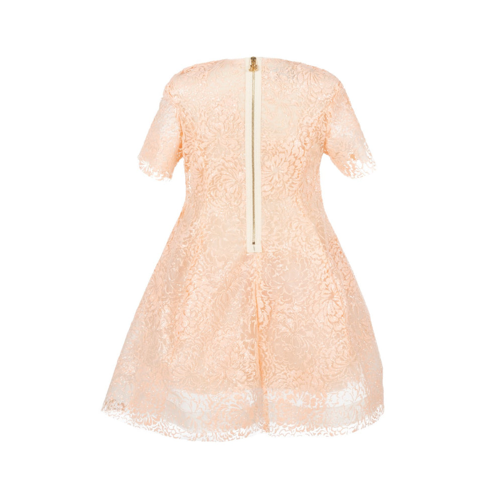 Mimisol Kids Girl's Pink Lace Dress