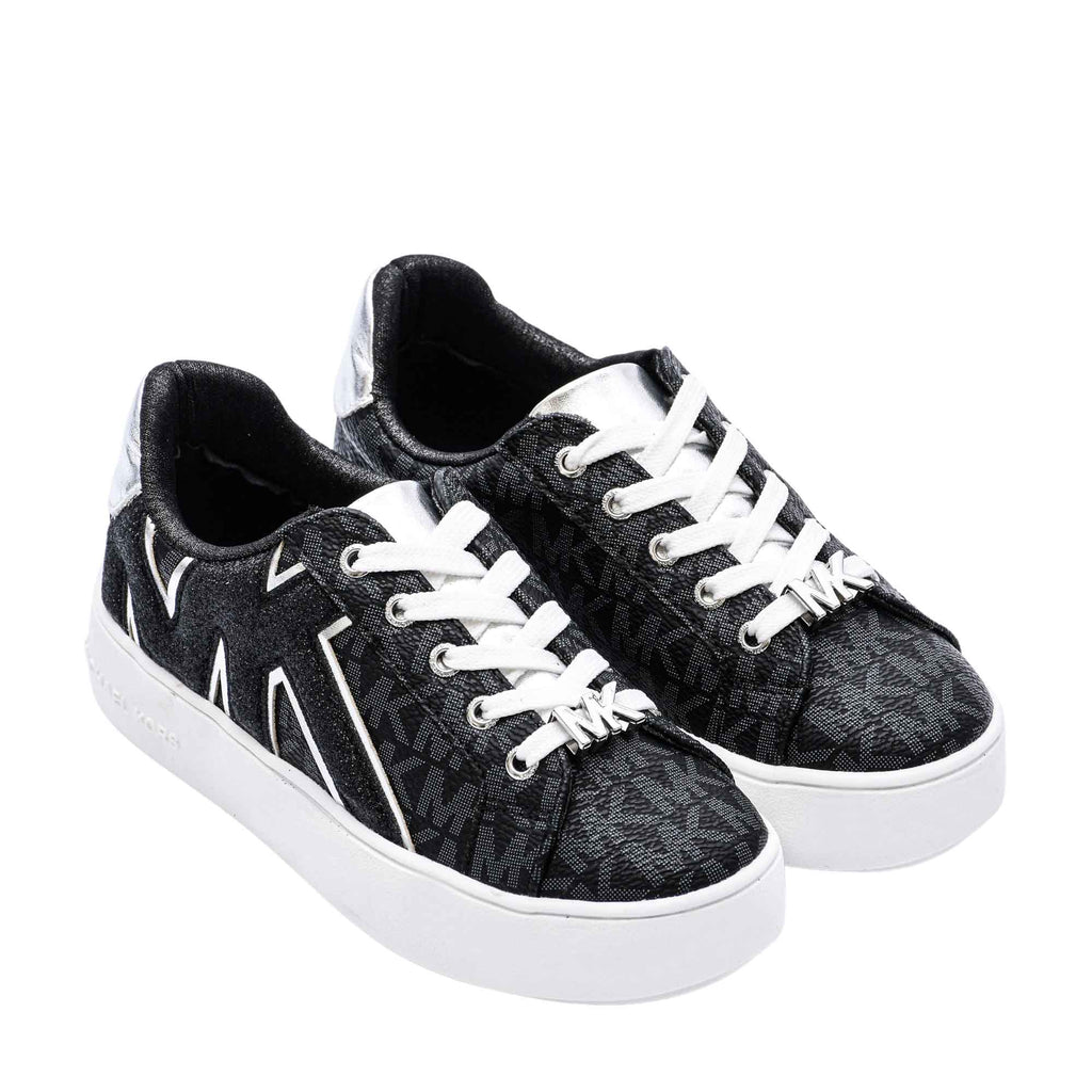 Michael Kors Kids Girl's Black Sneaker