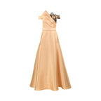 Mischalis Atelier Women's Beige Long Dress