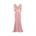 Mischalis Atelier Women's Pink Long Dress