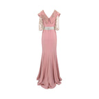 Mischalis Atelier Women's Pink Long Dress
