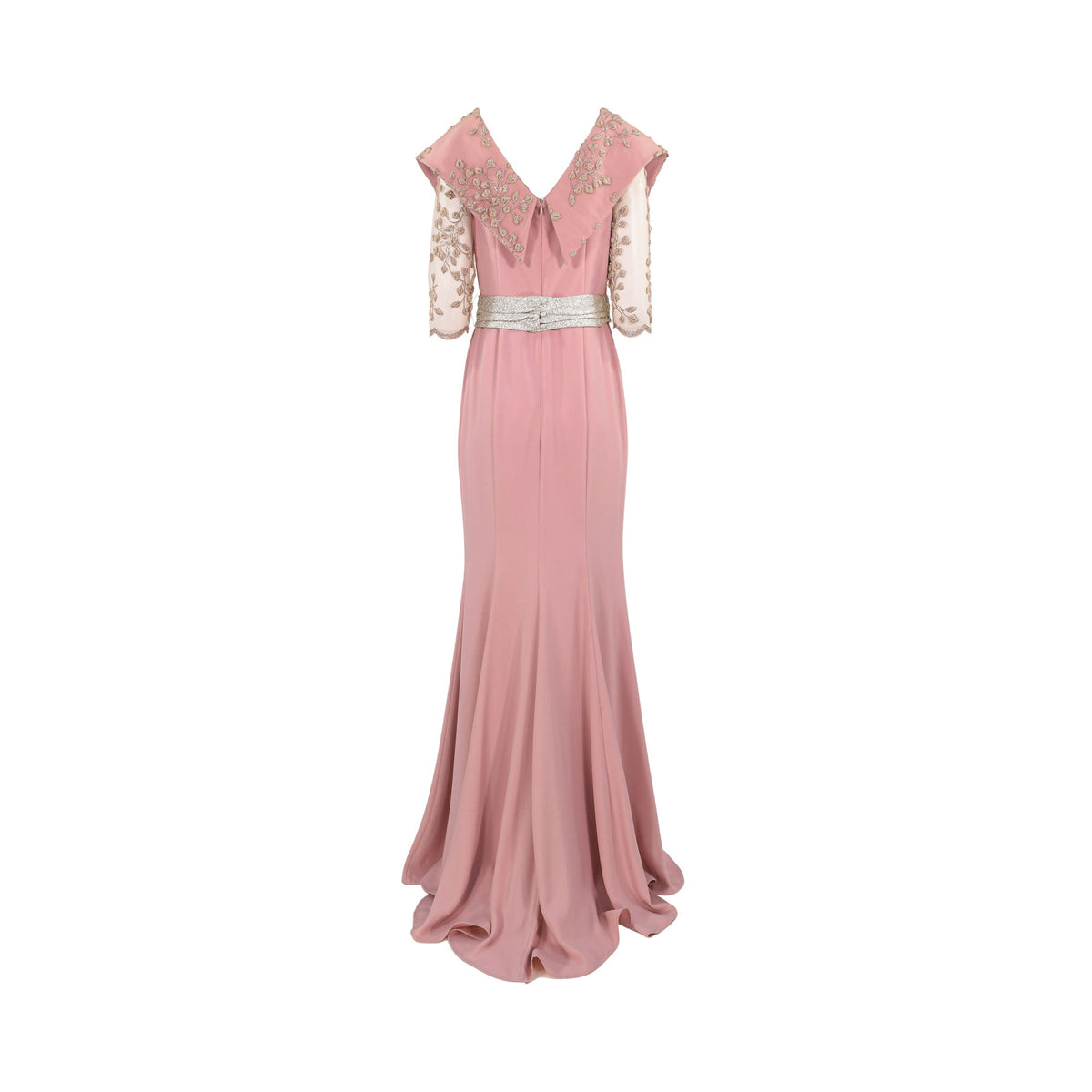 Mischalis Atelier Women's Pink Long Dress