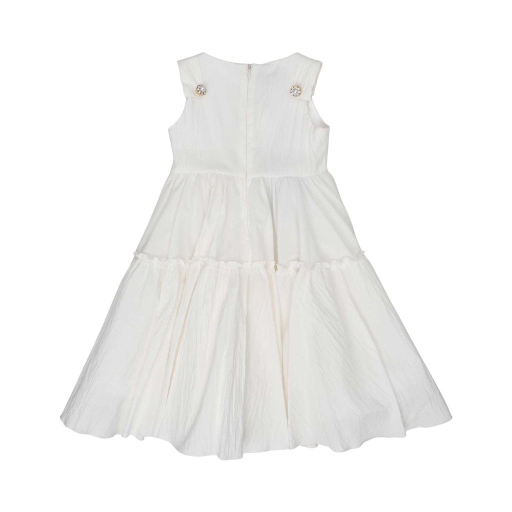 Mimisol Kids Girl's Cream Dress