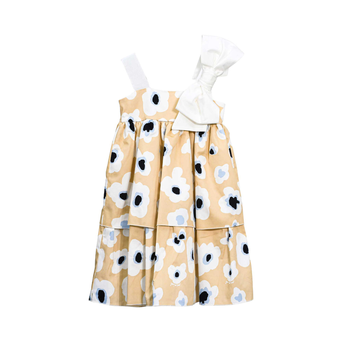 Mimisol Kids Girl's Beige Dress