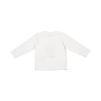 Moschino Kids White & Black Tracksuit for Baby Girl with Teddy Bear and Logo